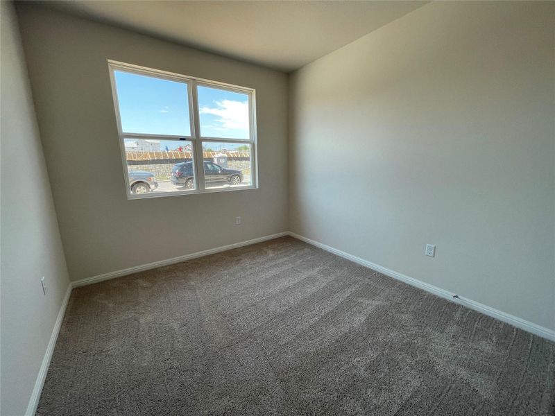 Spacious, unfurnished interior of a new home in Covered Bridge, Hutto (Image 26). Spacious, unfurnished interior of a new home in Covered Bridge, Hutto (Image 26).