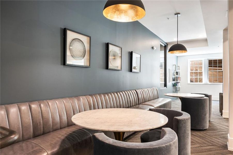 Furnished interior view inside a new home in 1200 Ponce, Atlanta (Image 13).