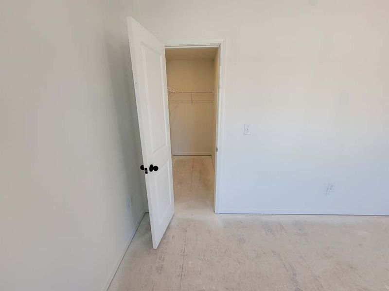 Bedroom Four Walk-in Closet Construction Progress