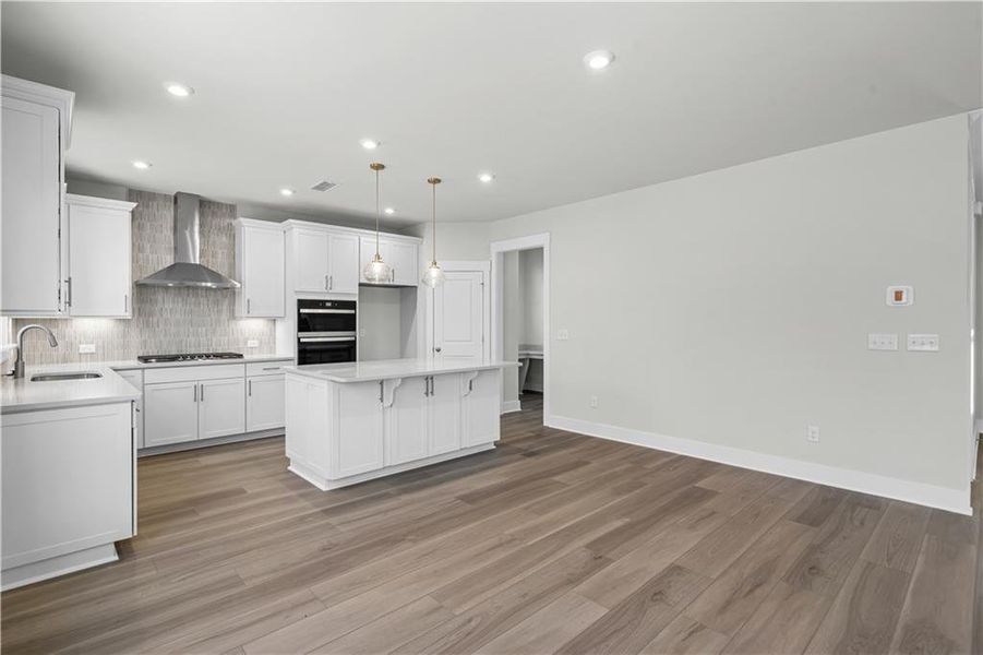 Furnished interior view inside a new home in Hunters Creek, Flowery Branch (Image 5). Furnished interior view inside a new home in Hunters Creek, Flowery Branch (Image 5).