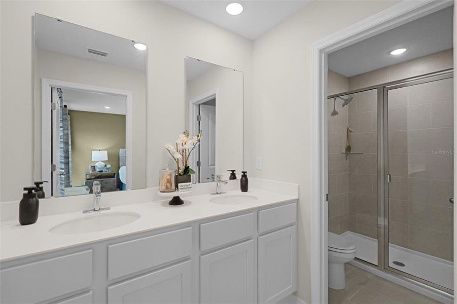 Furnished interior view inside a new home in Delaney Reserve, Deland (Image 6).