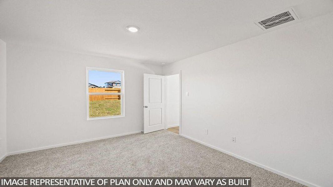 Spacious, unfurnished interior of a new home in New Waverly Station, New Waverly (Image 8).