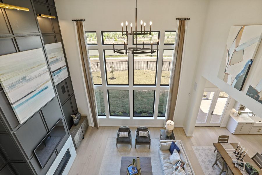 The view from the loft space. Representational image.