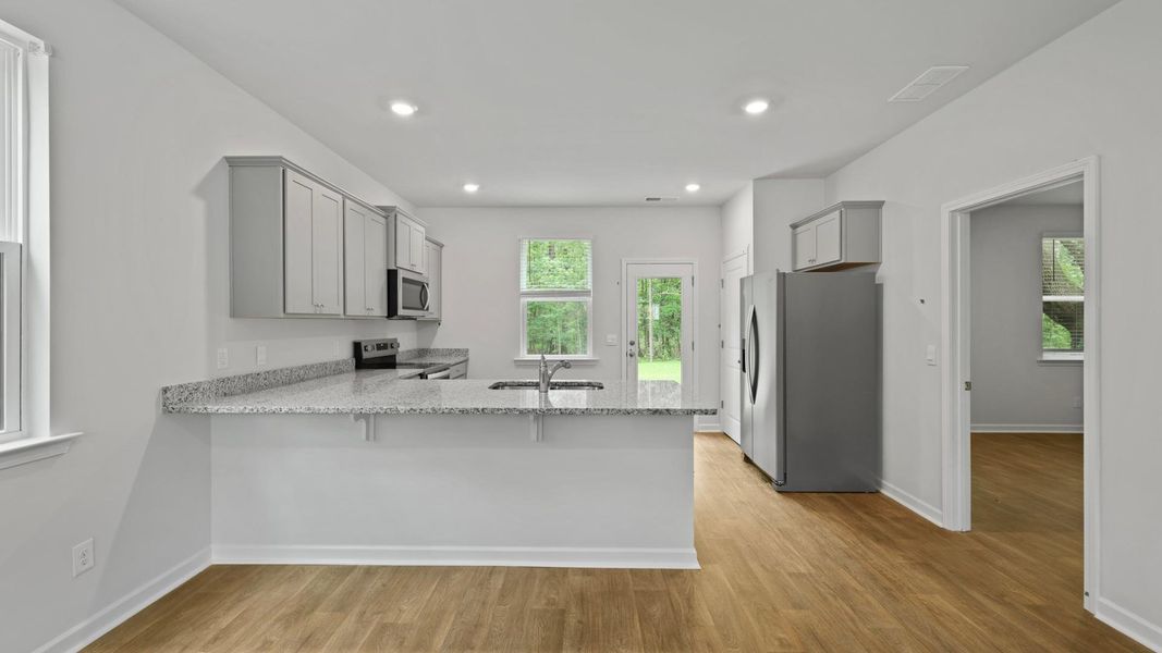 Representative furnished interior of a home built from the CURTIS by D.R. Horton in Rivers Reach, Yemassee (Image 4). Representative furnished interior of a home built from the CURTIS by D.R. Horton in Rivers Reach, Yemassee (Image 4).