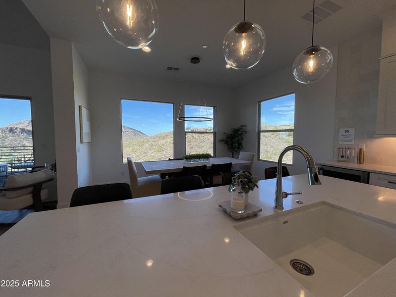 Large Dining area with Incredible Views