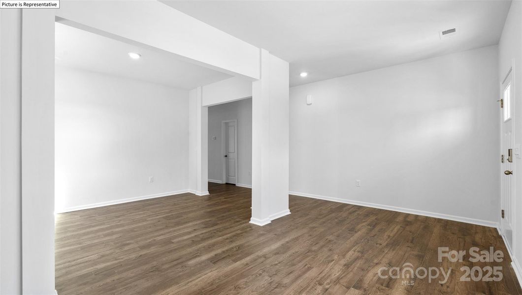 Spacious, unfurnished interior of a new home in Secrest Commons, Monroe (Image 10).