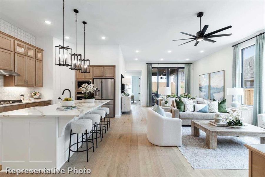 Kitchen/Family Room (Representative Photo)