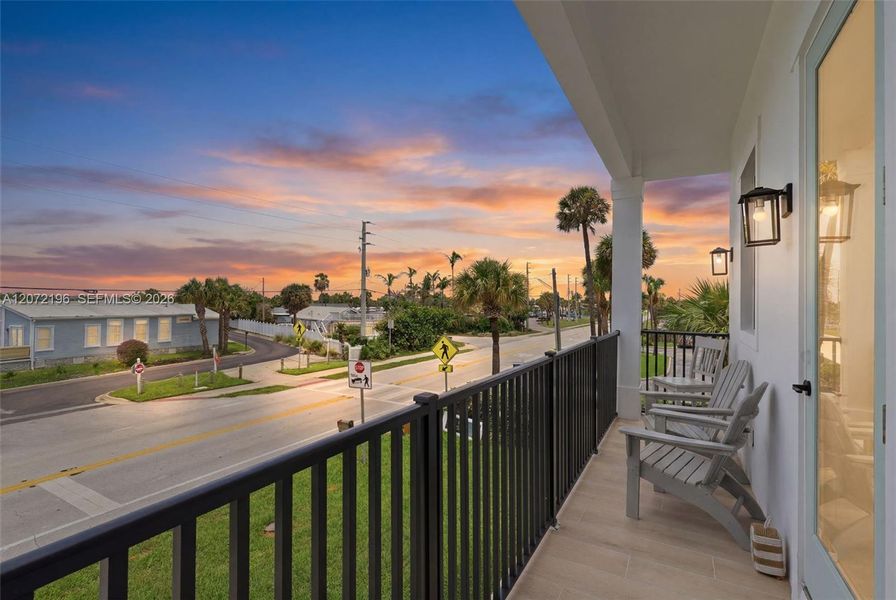 Exterior details and patio area of a home in , Melbourne Beach (Image 32).