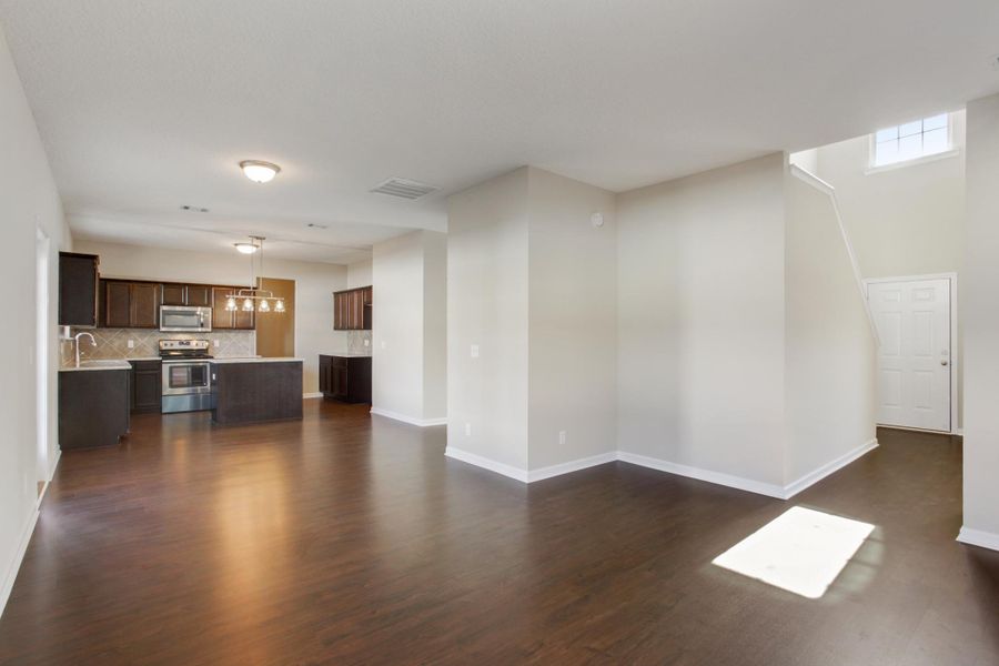 Representative unfurnished interior of a home built from the The Richland by RTS Homes in Tibet Road at Sassafras, Allenhurst (Image 23).