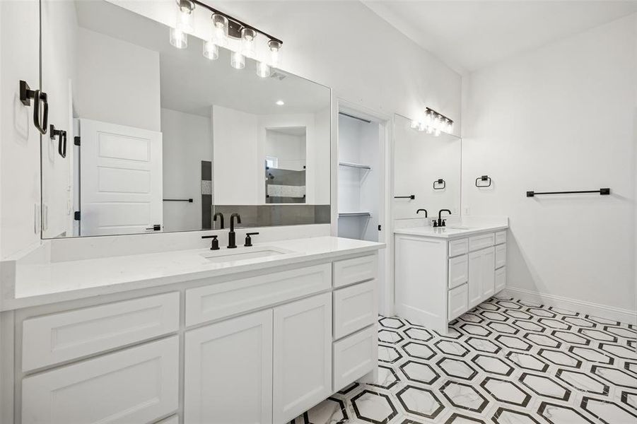 Furnished interior view inside a new home in , Azle (Image 11).