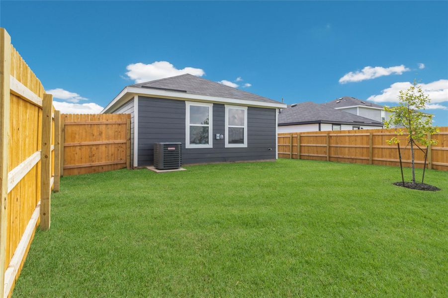 Front exterior of a new home in Marigold, Uhland, TX, highlighting curb appeal (Image 15). Front exterior of a new home in Marigold, Uhland, TX, highlighting curb appeal (Image 15).