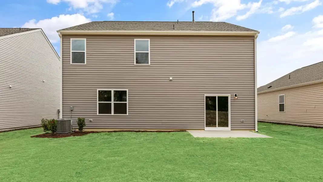 Exterior details and patio area of a home in Galvins Ridge, Sanford (Image 2). Exterior details and patio area of a home in Galvins Ridge, Sanford (Image 2).