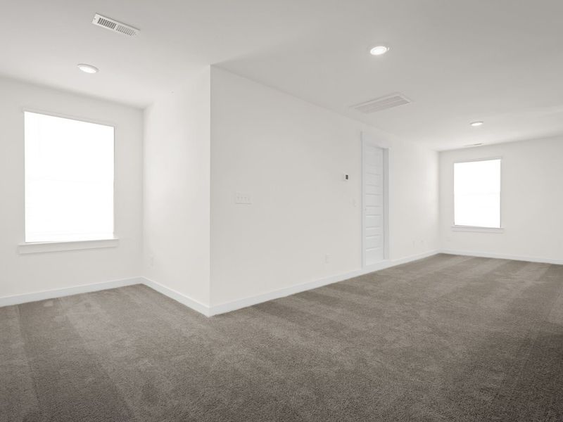 Spacious, unfurnished interior of a new home in Woods Crossing, Gallatin (Image 79).