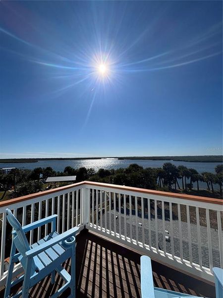 Exterior details and patio area of a home in , New Smyrna Beach (Image 33).