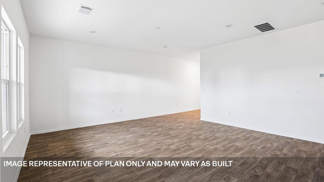 Spacious, unfurnished interior of a new home in Wayside, Uhland (Image 16).