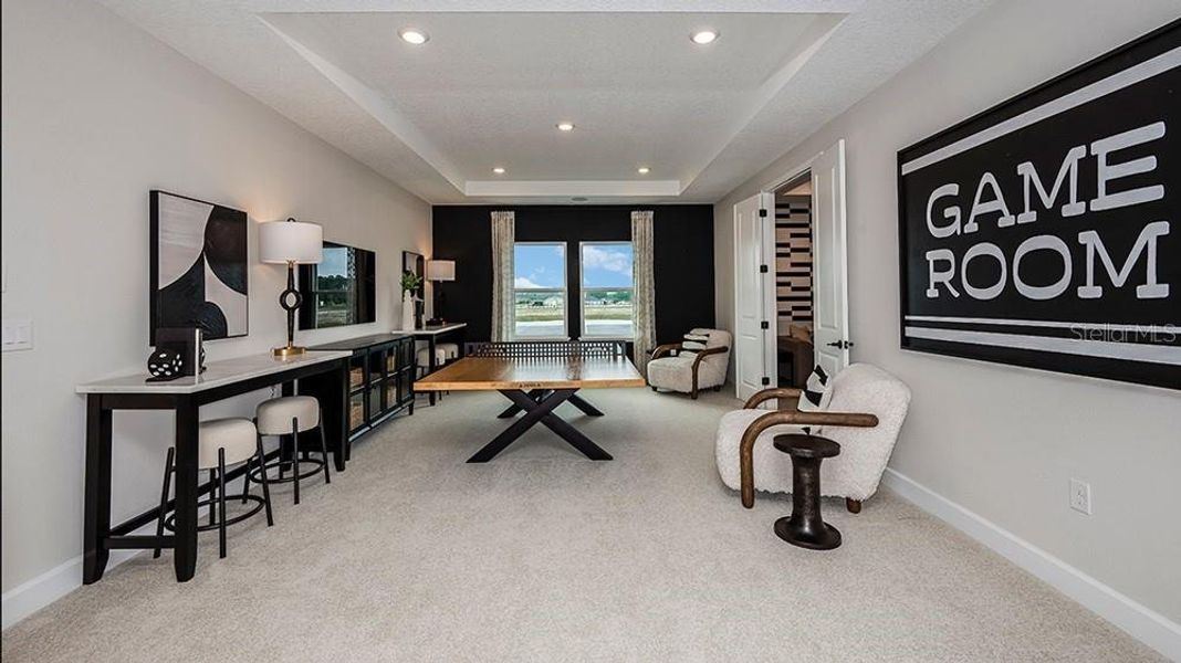 Furnished interior view inside a new home in Lochside, Mount Dora (Image 15). Furnished interior view inside a new home in Lochside, Mount Dora (Image 15).