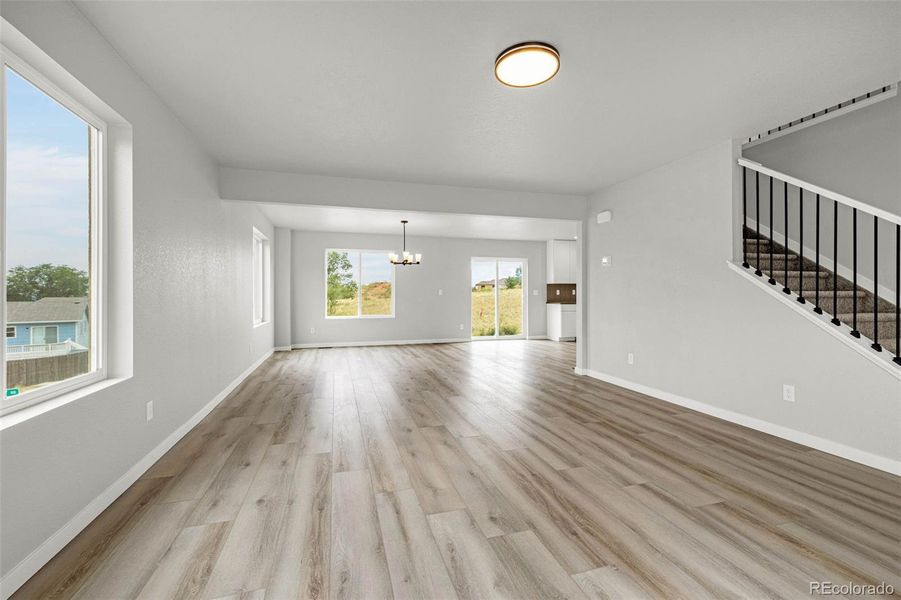 Spacious, unfurnished interior of a new home in , Colorado Springs (Image 24).