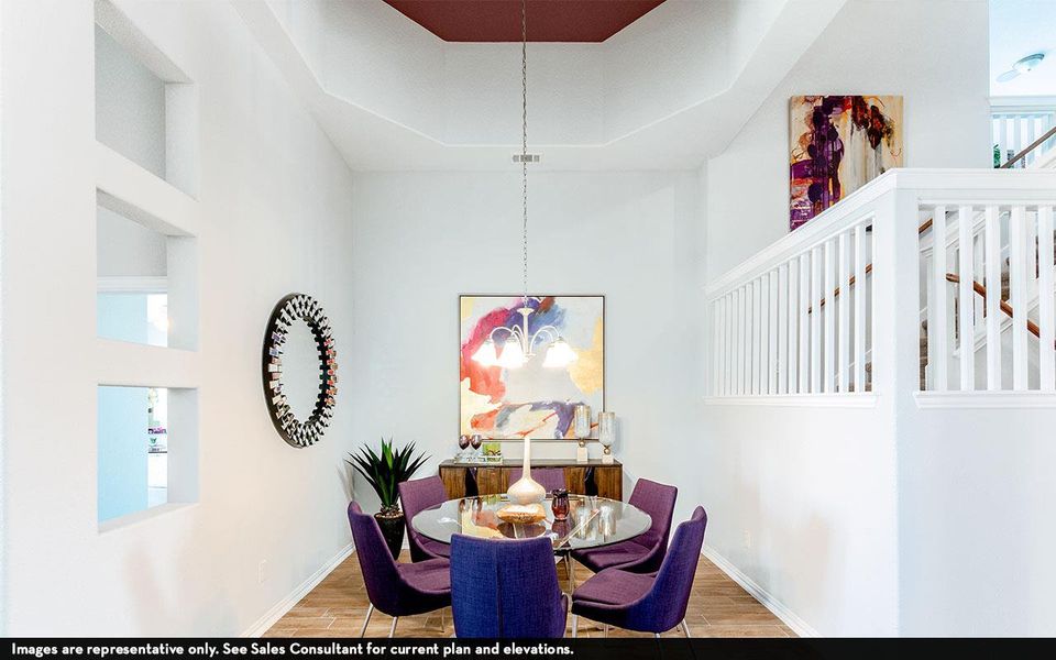 Furnished interior view inside a new home in Sunfield, Buda (Image 11).