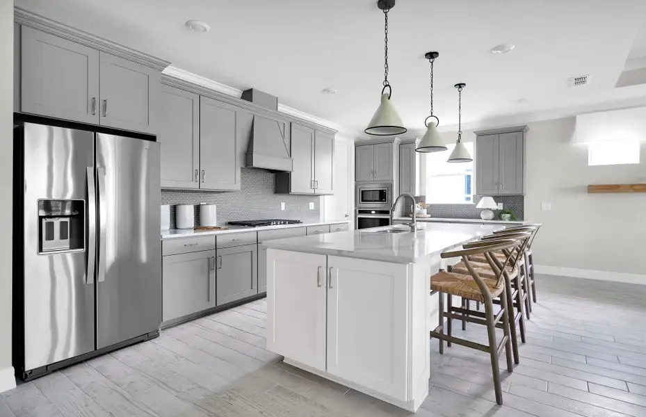 Representative furnished interior of a home built from the Palmary by Pulte Homes in Lakeview Estates, Palm Coast (Image 5).