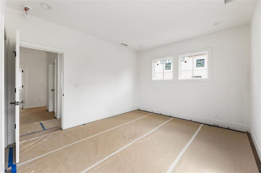 In-progress construction of a new home in , Alpharetta, GA (Image 33).