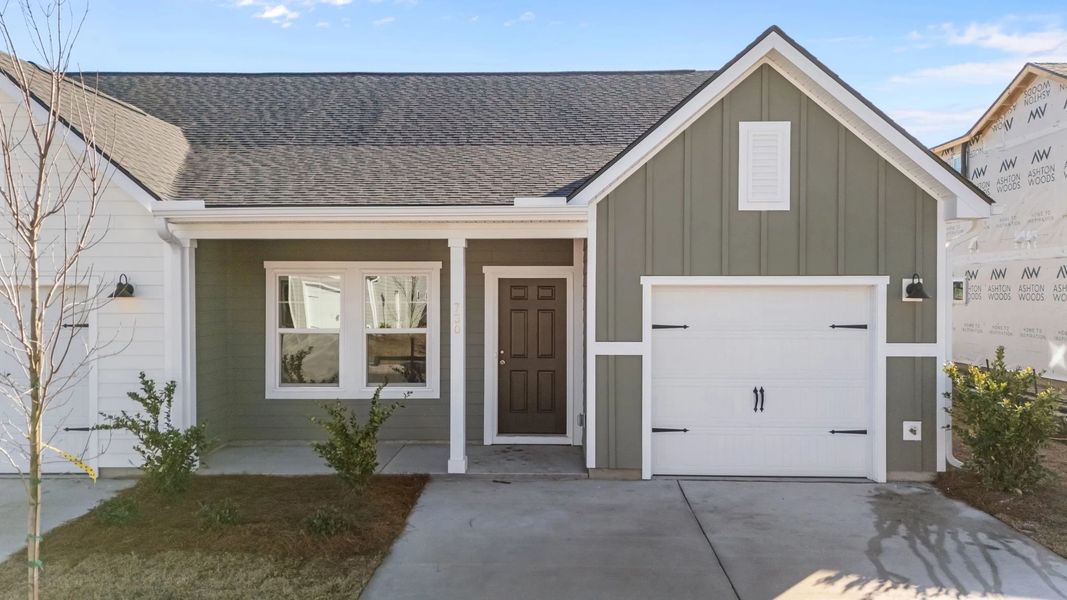 Exterior details and patio area of a home in Blue Heron Retreat, Little River (Image 3).