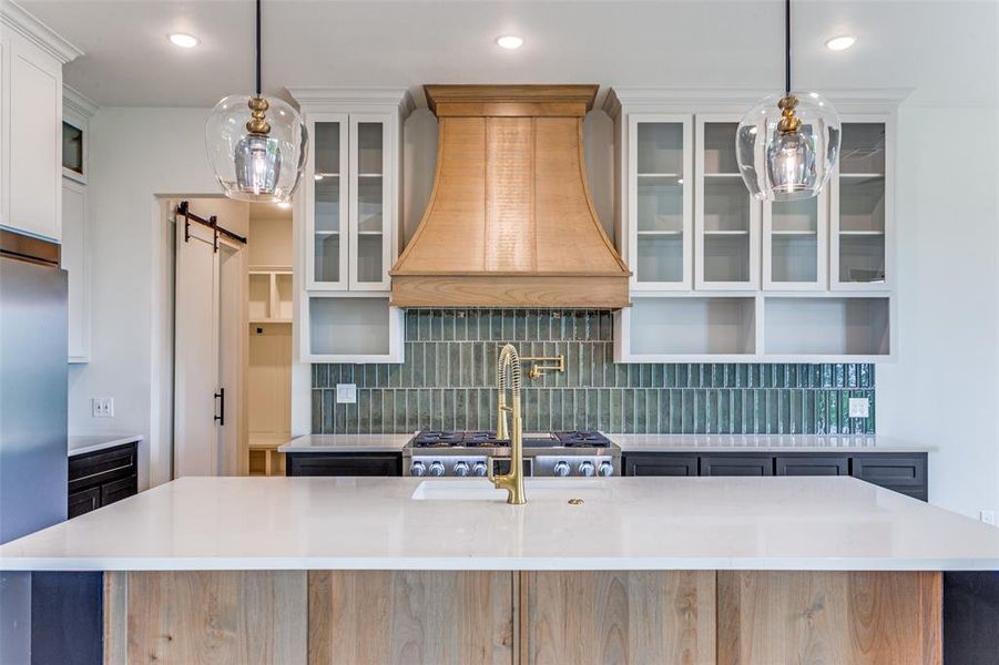 Furnished interior view inside a new home in , Aledo (Image 16).