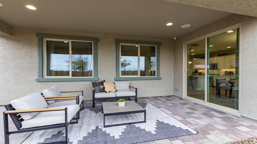 Representative furnished interior of a home built from the Paisley by Taylor Morrison in Paradisi Discovery Collection, Surprise (Image 38).