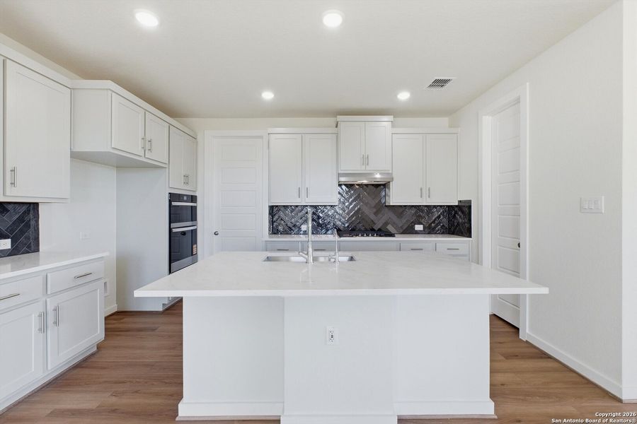 Furnished interior view inside a new home in Park Hill Commons, San Antonio (Image 6).