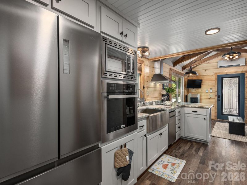 Furnished interior view inside a new home in , Lake Toxaway (Image 3).