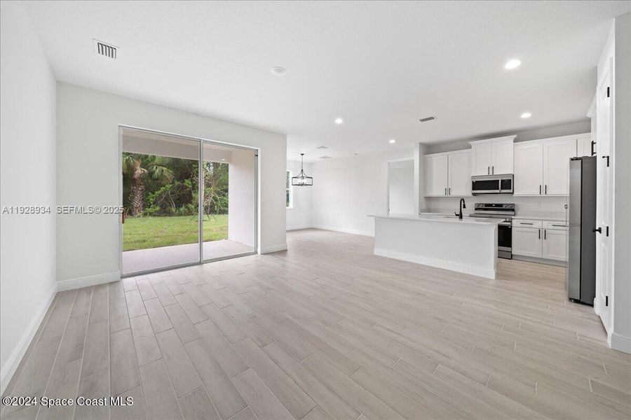 Spacious, unfurnished interior of a new home in , Palm Bay (Image 23). Spacious, unfurnished interior of a new home in , Palm Bay (Image 23).