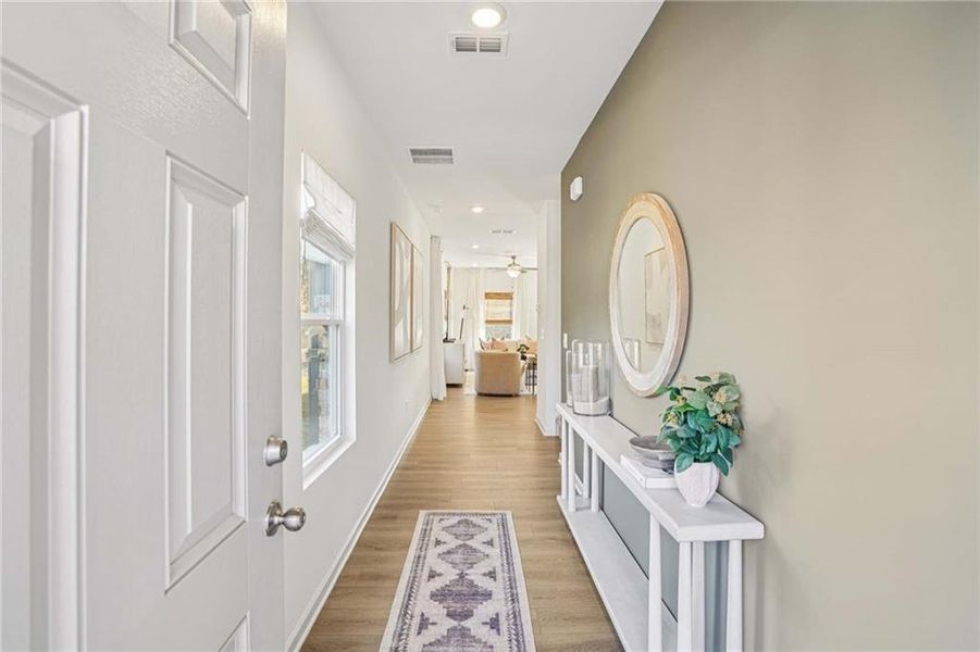 Furnished interior view inside a new home in Leydenview, Mableton (Image 19).