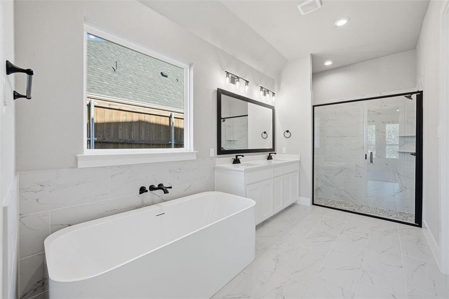 Furnished interior view inside a new home in LeTara, Haslet (Image 17).