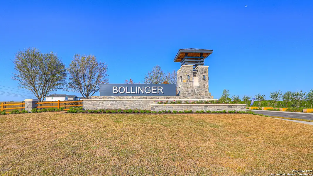 Front exterior of a new home in Bollinger, Maxwell, TX, highlighting curb appeal (Image 1). Front exterior of a new home in Bollinger, Maxwell, TX, highlighting curb appeal (Image 1).