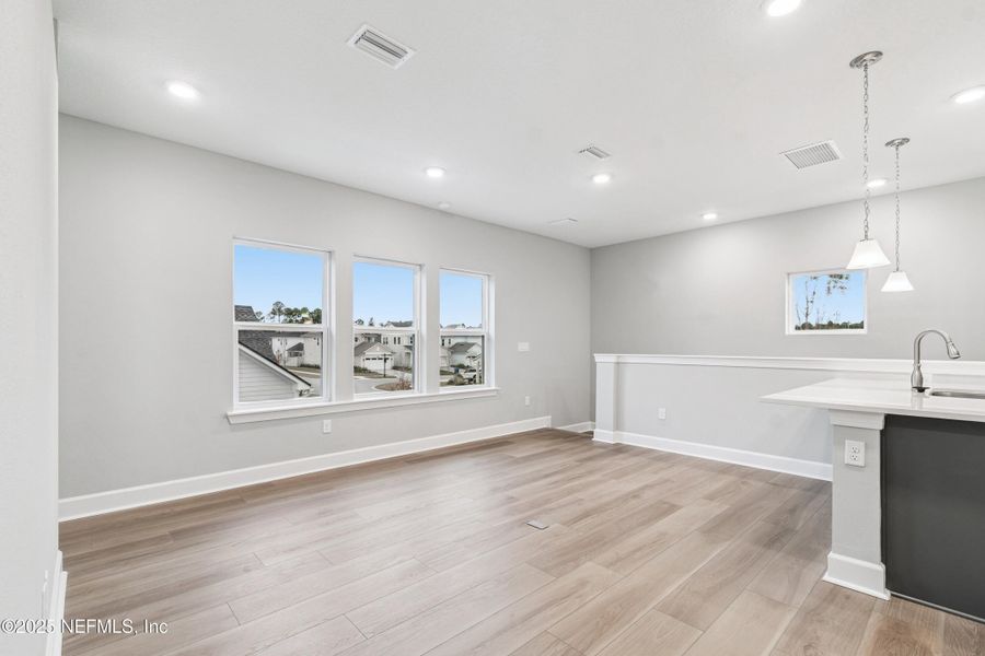 Spacious, unfurnished interior of a new home in Seabrook Village 50’ Rear Entry, Nocatee (Image 34).