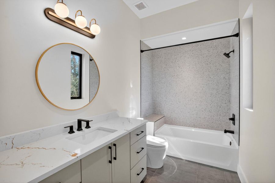 Furnished interior view inside a new home in , West Lake Hills (Image 28).