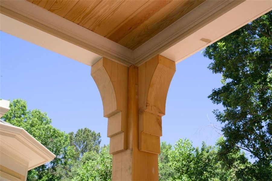 Exterior details and patio area of a home in , Roswell (Image 29). Exterior details and patio area of a home in , Roswell (Image 29).