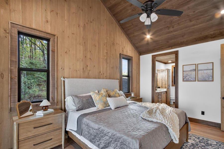 Furnished interior view inside a new home in , Blue Ridge (Image 5).