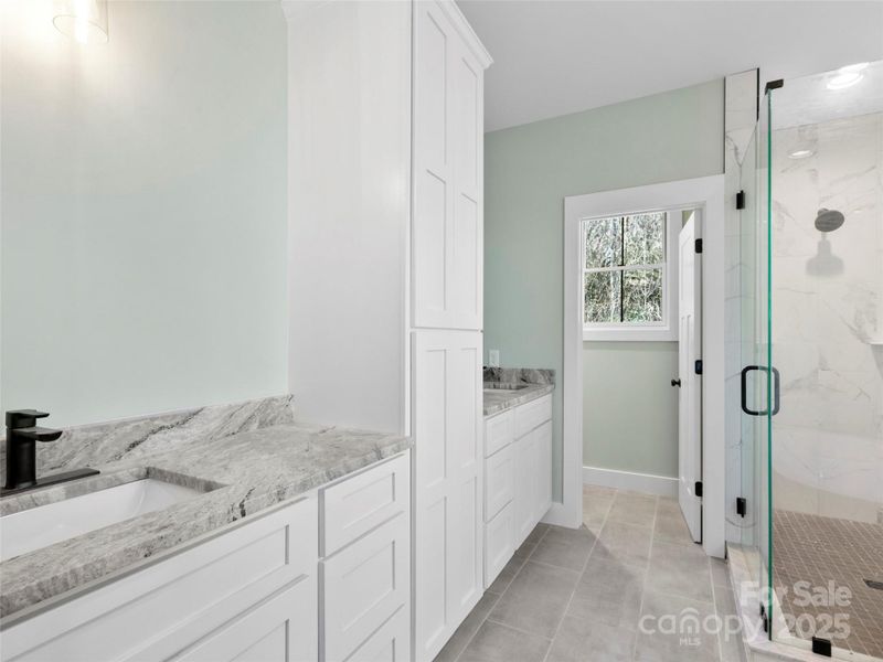 Furnished interior view inside a new home in , Mills River (Image 7).