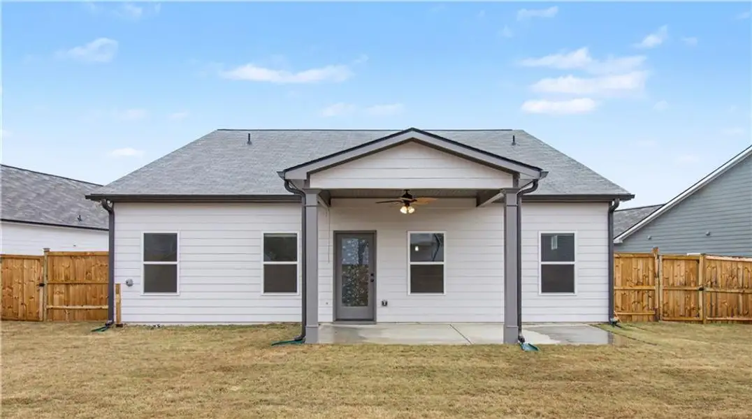 Exterior details and patio area of a home in , Cartersville (Image 3).