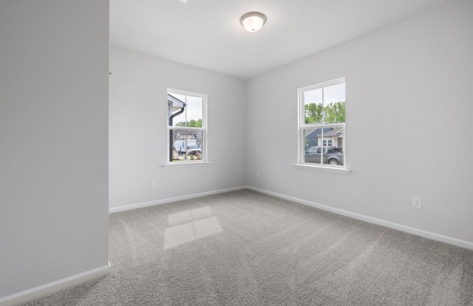 Spacious, unfurnished interior of a new home in Exchange at 401, Raleigh (Image 12).