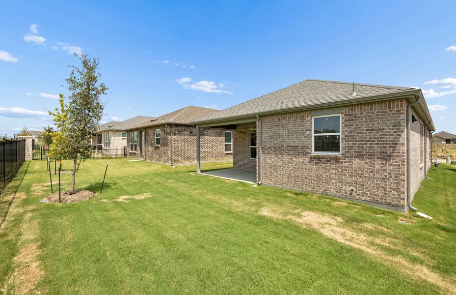 Exterior details and patio area of a home in Del Webb at Legacy Hills, Celina (Image 2).