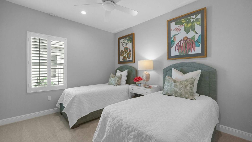 Furnished interior view inside a new home in Wildleaf Real Estate and Homes for Sale in Parrish, FL - Neal Communities, Parrish (Image 19).