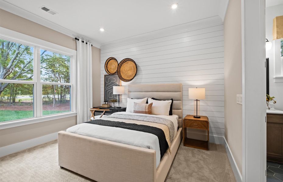 Furnished interior view inside a new home in Olmsted, Huntersville (Image 45). Furnished interior view inside a new home in Olmsted, Huntersville (Image 45).