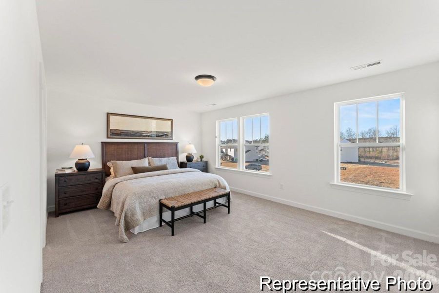Furnished interior view inside a new home in , Statesville (Image 13).