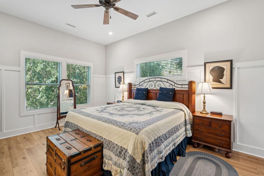 Furnished interior view inside a new home in , Folly Beach (Image 32).