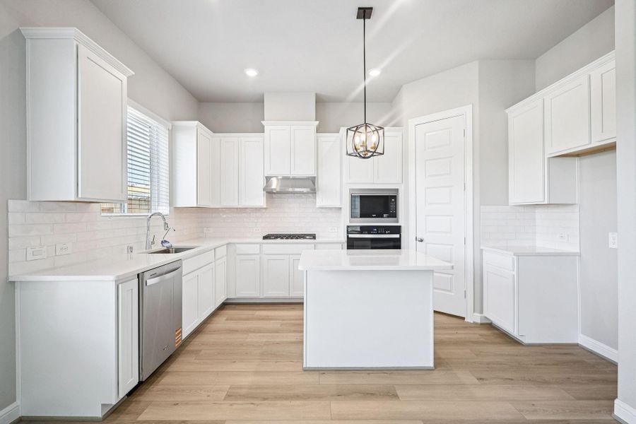 Furnished interior view inside a new home in Kemah Crossing - Luxe Series, Kemah (Image 10).