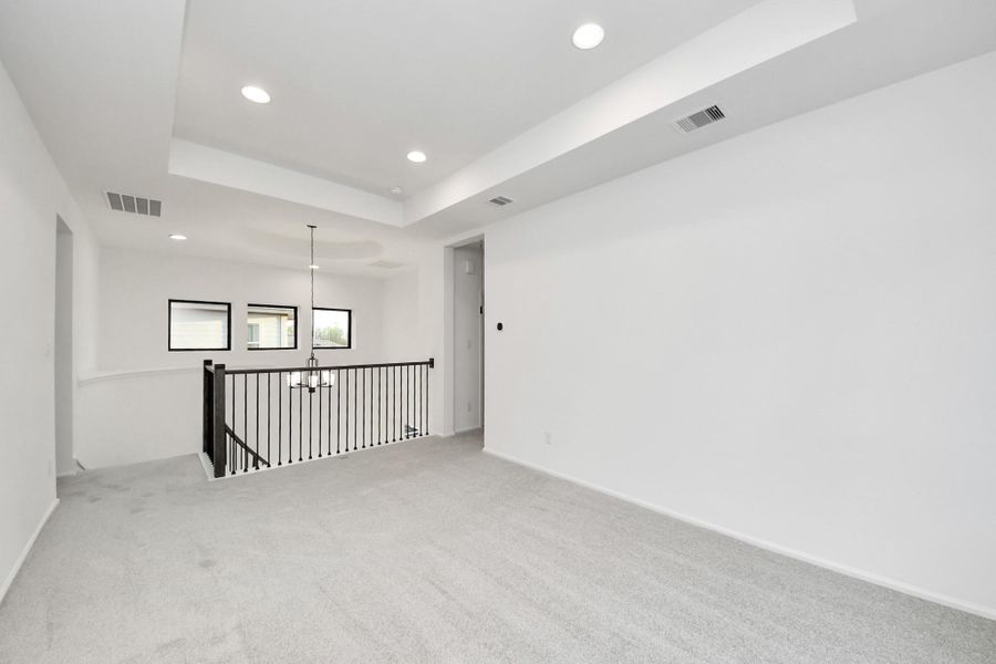 Spacious, unfurnished interior of a new home in Austin Point, Richmond (Image 32). Spacious, unfurnished interior of a new home in Austin Point, Richmond (Image 32).
