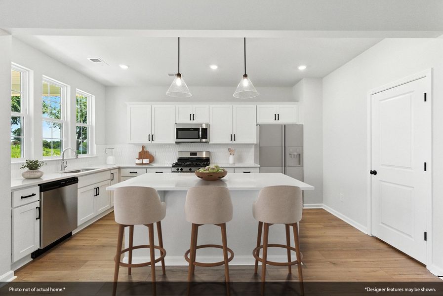 Furnished interior view inside a new home in Sweetbrier, Durham (Image 4). Furnished interior view inside a new home in Sweetbrier, Durham (Image 4).