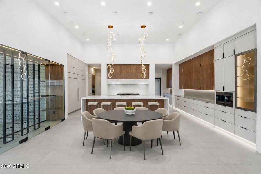 Dining Room/Great Room Virtually Staged