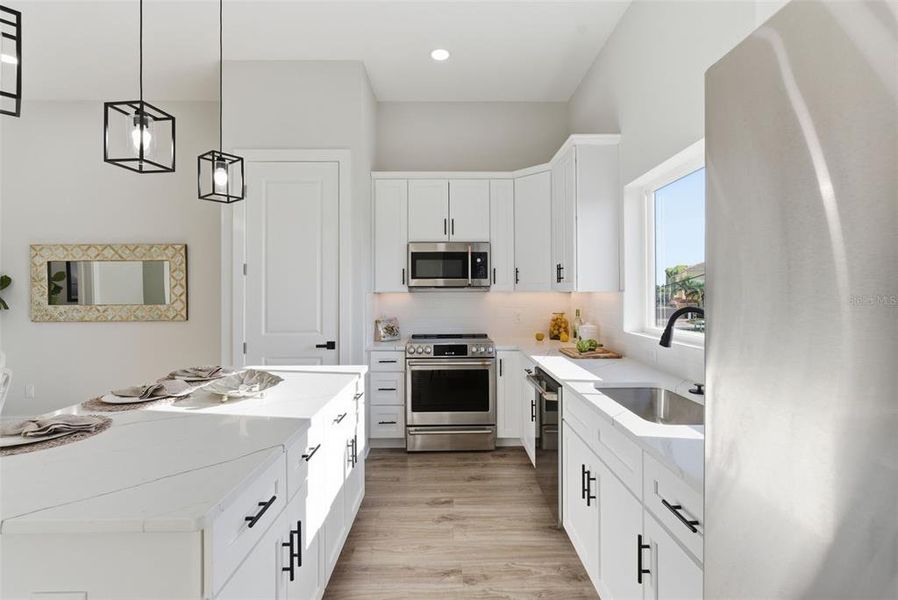 Furnished interior view inside a new home in , Treasure Island (Image 19). Furnished interior view inside a new home in , Treasure Island (Image 19).